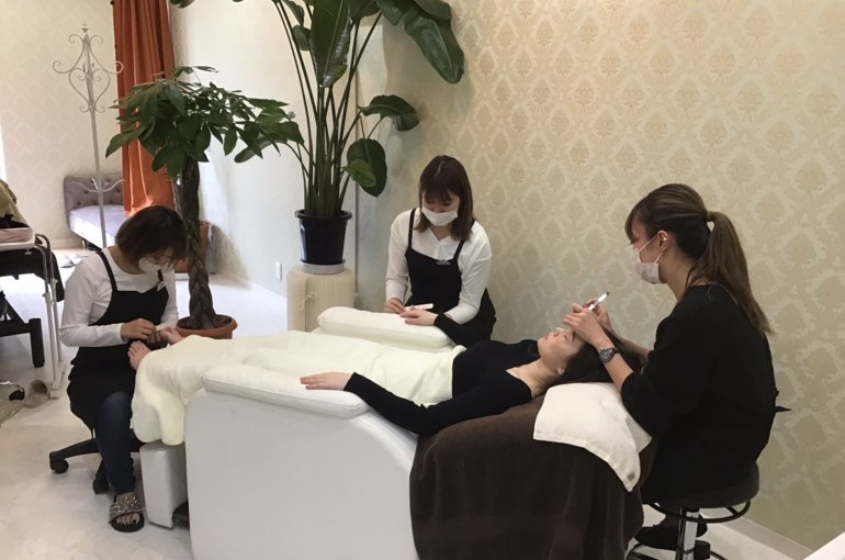 3人同時施術